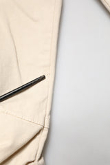 Scervino Street Beige Skinny Fit Mid Waist Men Denim Jeans