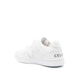 Celine White Calfskin Low Top Sneakers