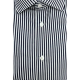 Baldinini Trend Blue Cotton Men's Shirt