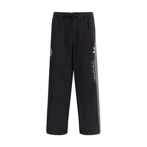 Y-3 Black Cotton Joggers (Workout Pants)
