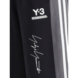Y-3 Black Cotton Joggers (Workout Pants)