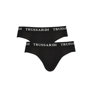 Trussardi Black Cotton Men's Underwear