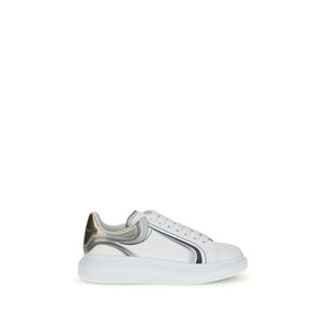 Alexander McQueen White Rubber Platform Sneakers