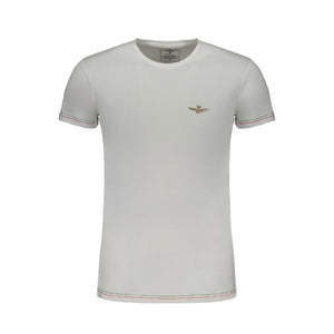 Aeronautica Militare White Cotton Men's T-Shirt