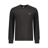 Accademia Militare Black Cotton Men Sweatshirt
