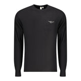 Accademia Militare Black Cotton Men's Sweater