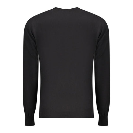 Accademia Militare Black Cotton Men's Sweater