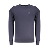 Accademia Militare Blue Cotton Men's Sweater