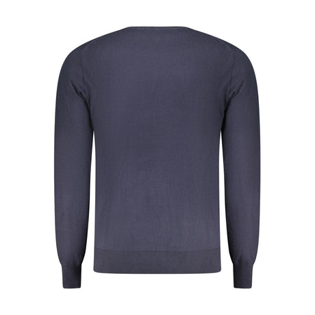 Accademia Militare Blue Cotton Men's Sweater