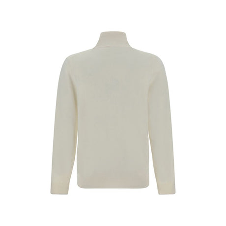 Brunello Cucinelli White Cashmere Cashmere Sweater