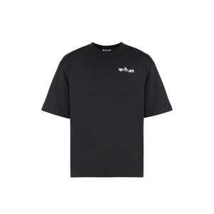 Off-White Black Cotton T-Shirt