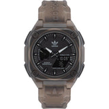 Adidas Brown Synthetic Sport Watch