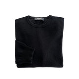 Baldinini Trend Black Cashmere Men Sweater