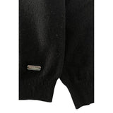 Baldinini Trend Black Cashmere Men Sweater