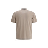 Cruna Beige Cotton Polo Shirt