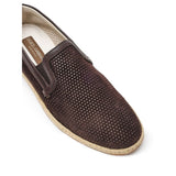 Dolce & Gabbana Brown Suede Leather Espadrilles