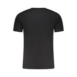 Aeronautica Militare Black Cotton Men's T-Shirt
