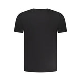 Aeronautica Militare Black Cotton Men's T-Shirt
