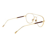 Tod's Gold Metal Glasses (Frames)