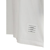 Thom Browne White Cotton T-Shirt