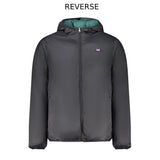 Norway 1963 Black Polyester Men's Reversible Jacket