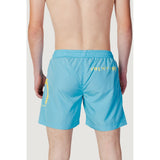 Trussardi Beachwear Blue Polyester Swim Shorts