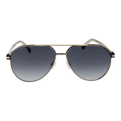 Hugo Boss Gold Acetate & Metal Sunglasses