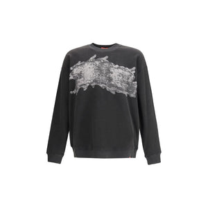 Diesel Black Cotton Sweatshirt