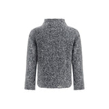 Diesel Gray Wool Sweater
