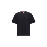 Diesel Black Cotton T-Shirt