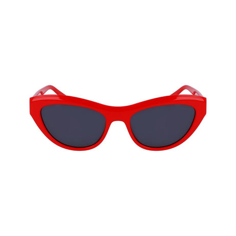 Ferragamo Red Acetate Sunglasses