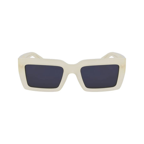 Ferragamo Gray Acetate Sunglasses