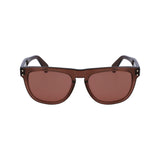 Ferragamo Brown Acetate Sunglasses