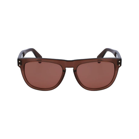 Ferragamo Brown Acetate Sunglasses