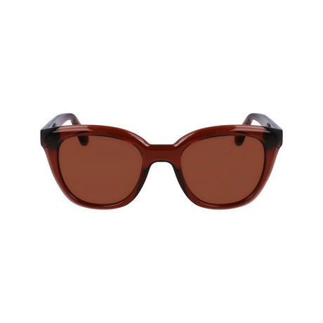 Ferragamo Brown Injected Sunglasses