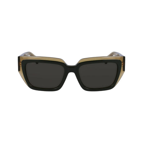 Ferragamo Green Acetate Sunglasses