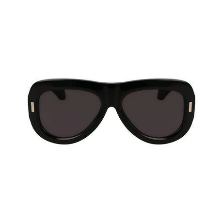 Ferragamo Black Acetate Sunglasses