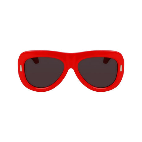 Ferragamo Red Acetate Sunglasses