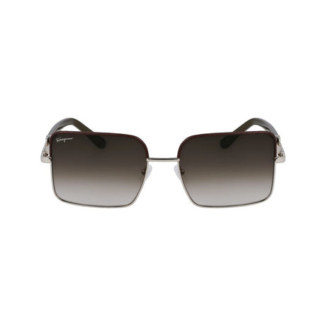 Ferragamo Gold Metal Sunglasses