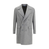 Gi Capri Gray Fleece Wool Coat