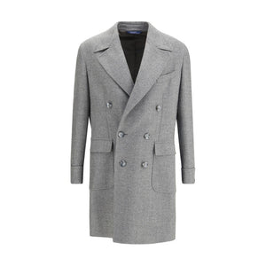 Gi Capri Gray Fleece Wool Coat