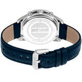 Just Cavalli Black Leather Bracelet Watch