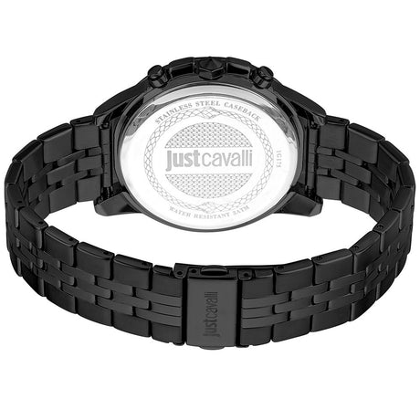 Just Cavalli Black Stainless Steel Bracelet Watch