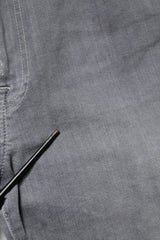 CYCLE Gray Tattered Mid Waist Men Straight Denim Trouser Jeans