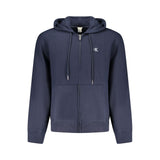 Calvin Klein "Blu Cotton Men's Hooded Sweatshirt"
