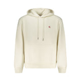 Calvin Klein White Cotton Men's Hoodie