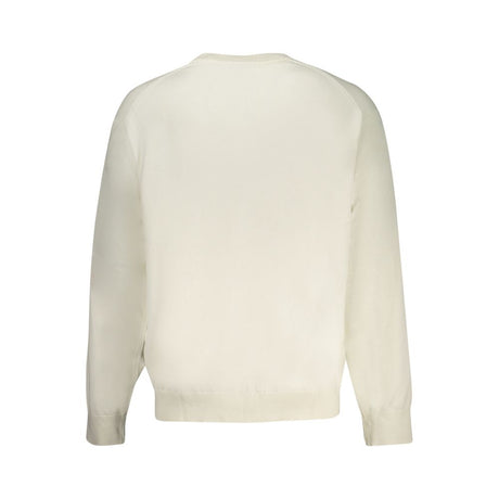 Calvin Klein White Cotton Men Sweater