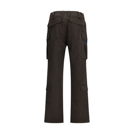 GR10K Brown Cotton Cargo Pants