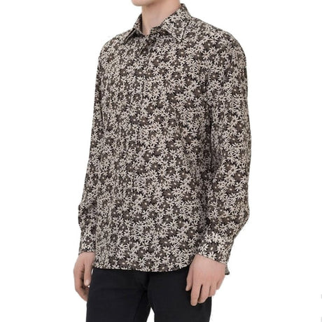 Tom Ford Green Cotton Pattern Shirt