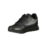 Fila Nero Polyurethane Men Sneaker